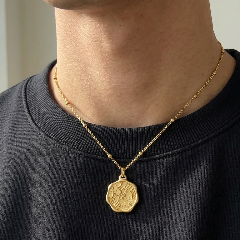 Sakura Mizu Gold Pendant