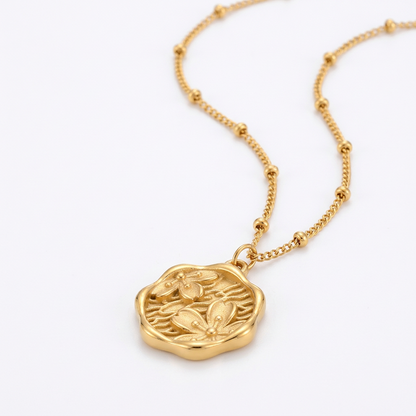 Sakura Mizu Gold Pendant