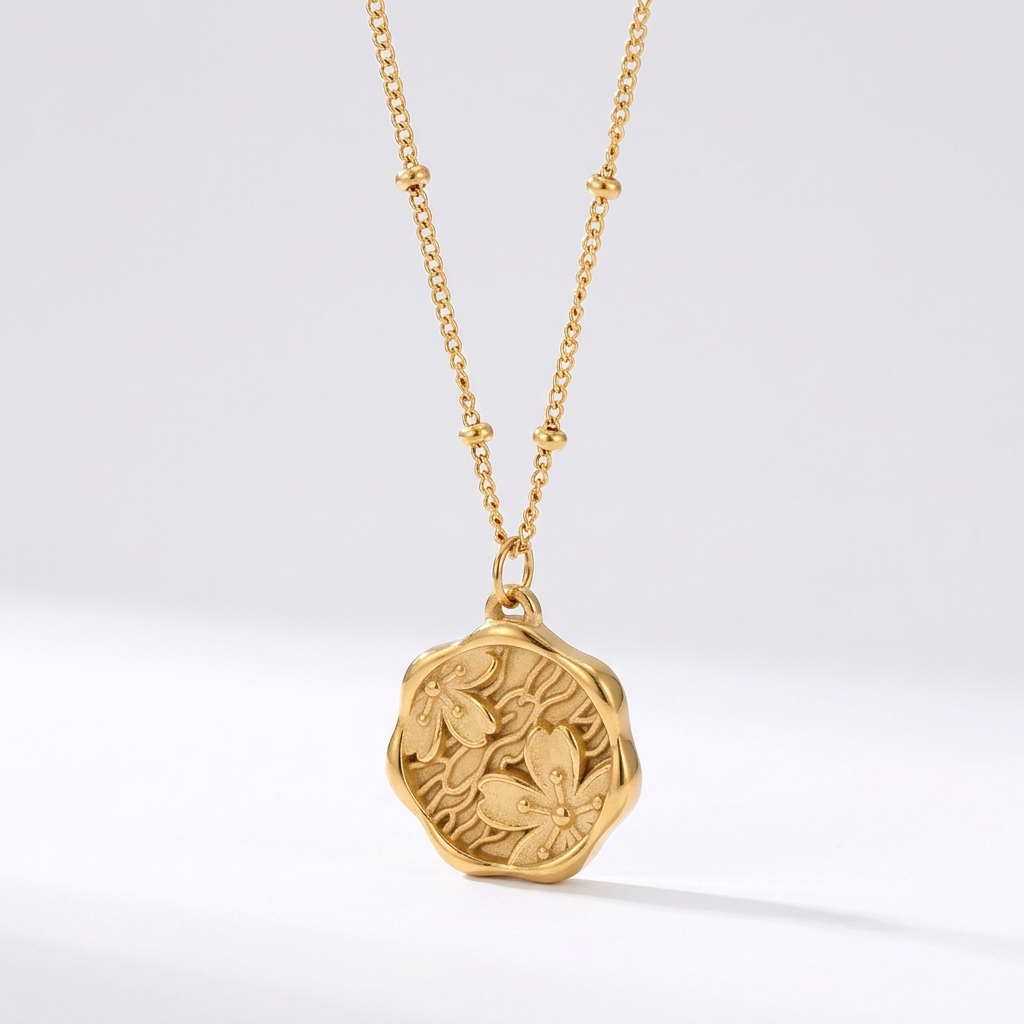 Sakura Mizu Gold Pendant