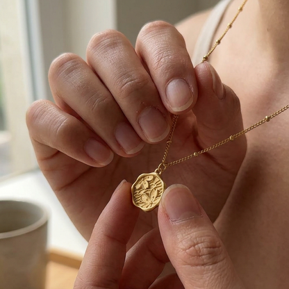 Sakura Mizu Gold Pendant