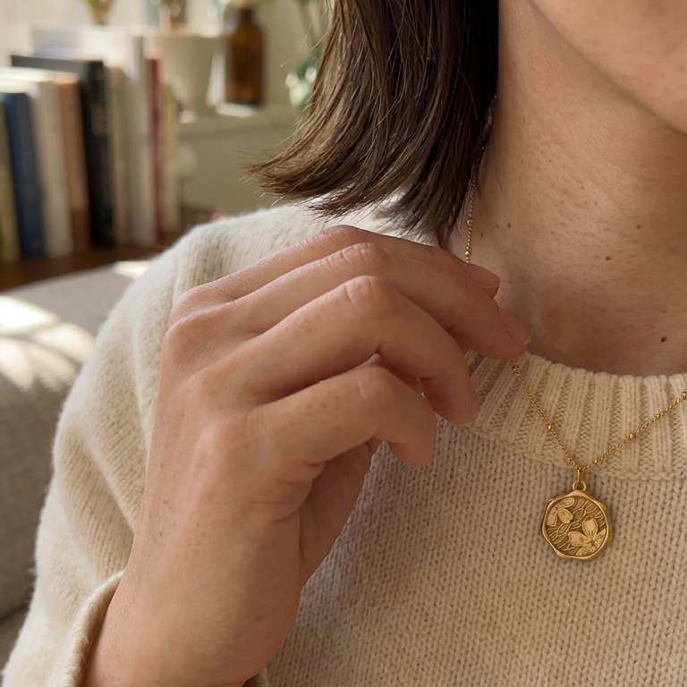 Sakura Mizu Gold Pendant